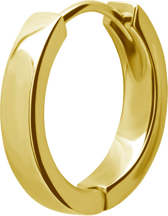 GD 316 HOOP EARRINGS (PAIR) 0,8x10mm - mod. 02