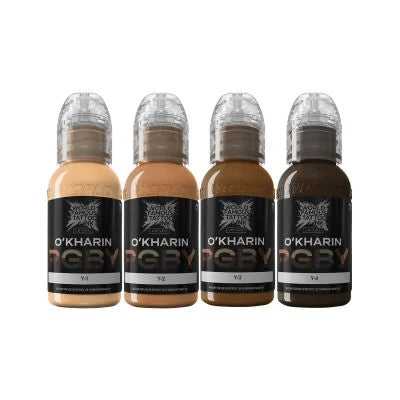 World Famous Limitless 4x30ml - Sasha O'kharin RGBY Yellow Set