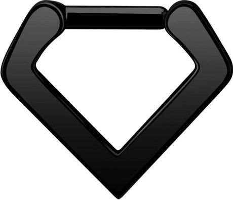 Black Gold Hinged Rings