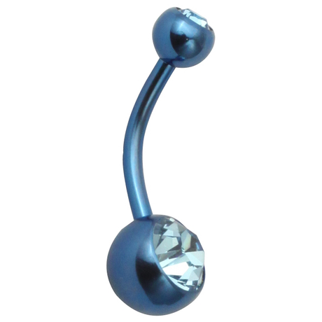 Dark Blue Anodized Titanium