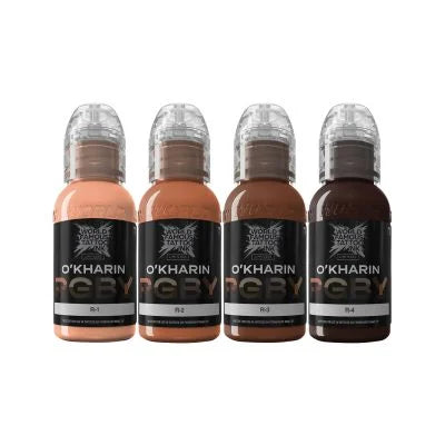 World Famous Limitless 4x30ml - Sasha O'kharin RGBY Red Set
