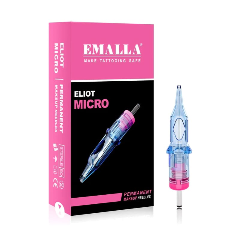 07 Round Shader Emalla Eliot Micro PMU Cartridges 20pcs