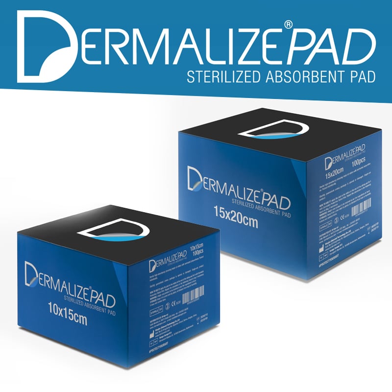 DERMALIZE PADS ASSORBENTI STERILI