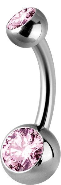 TT int DOUBLE JEWELLED BANANA 4&amp;6mm