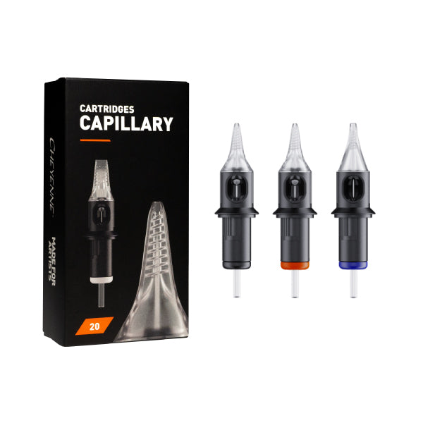 Cheyenne Capillary Needles 20pcs - 21 Open Liner