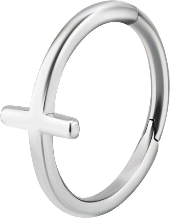 SS 316 HINGED RING (CROSS) 1,2x12mm