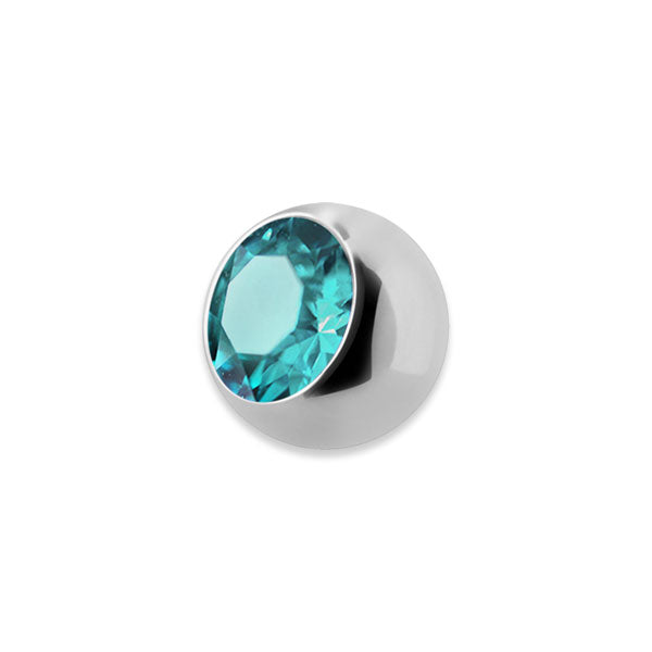JEWELLED SCREW-ON BALLS 90°