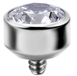 TT int JEWELLED DISC 1,6x4mm WH