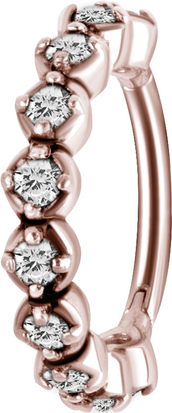RG 316 HINGED RING W/ZIRCONIA mod.10