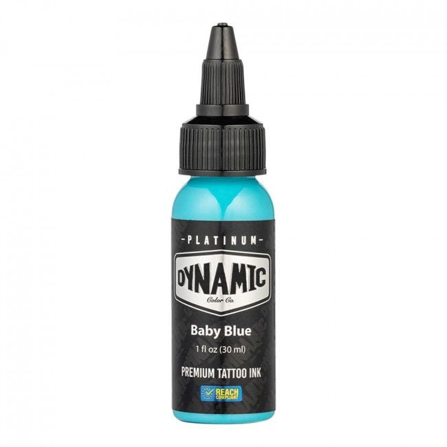BABY BLUE 30ml - DYNAMIC PLATINUM TATTOO INK REACH
