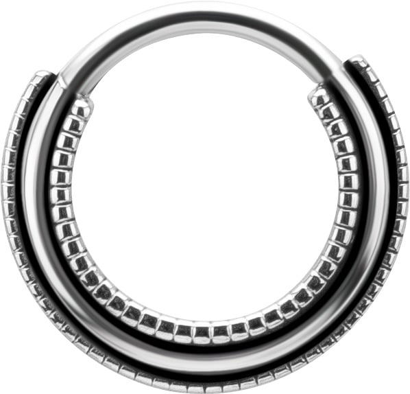 SS 316 HINGED CLICKER (3 ROWS SLANTED)