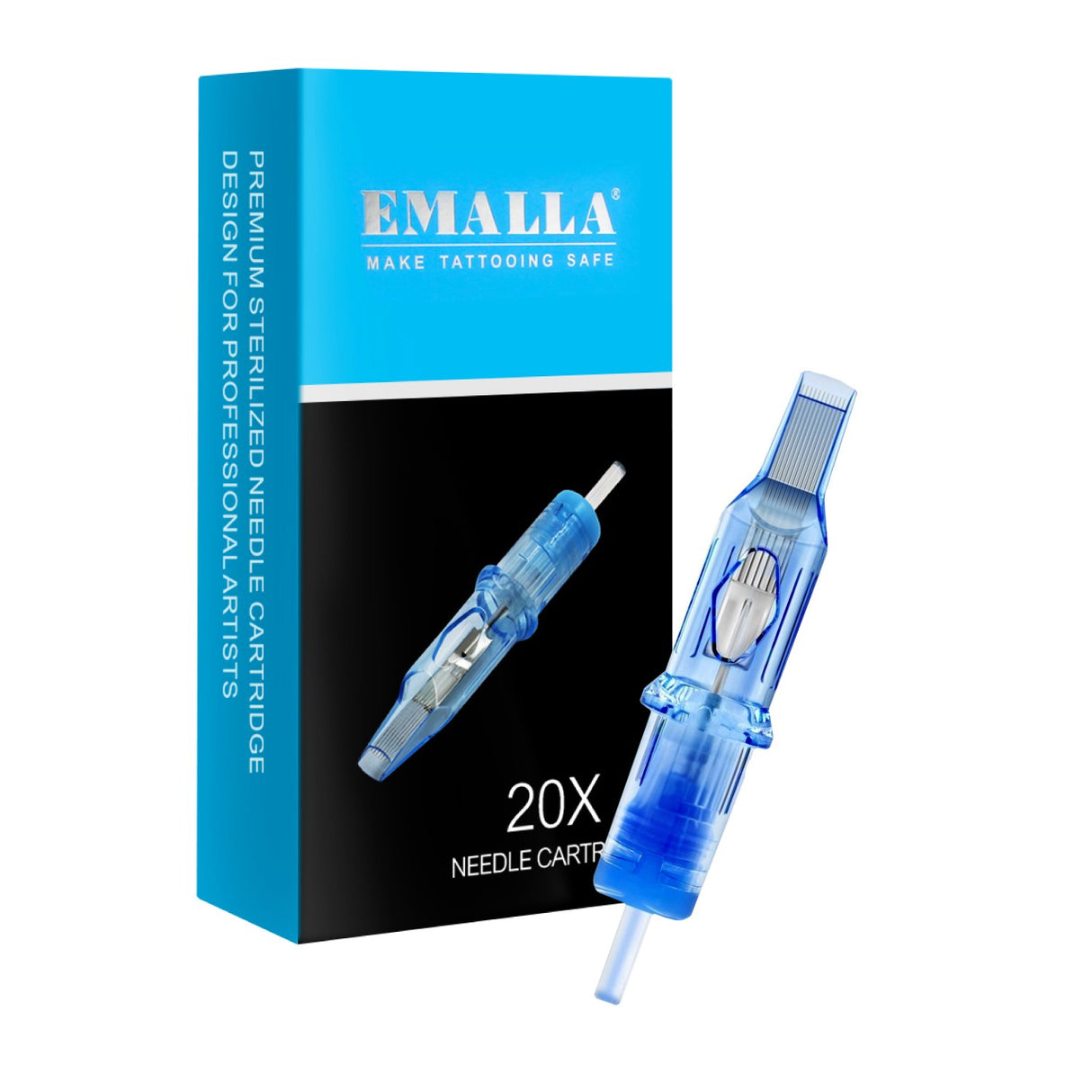Emalla Eliot Cartridges 11 Curved Magnum  20pcs