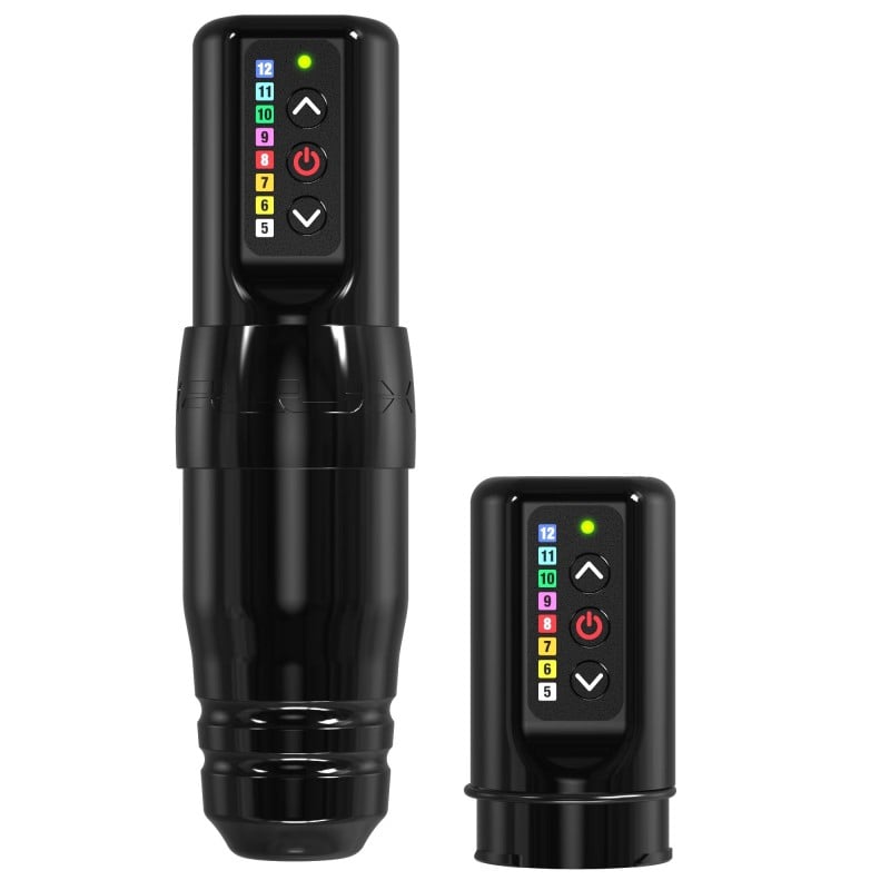 Spektra Flux S Wireless Tattoo Machine + PowerBolt aggiuntivo - Stealth